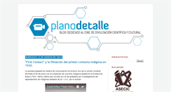 Desktop Screenshot of planodetalleciencia.com